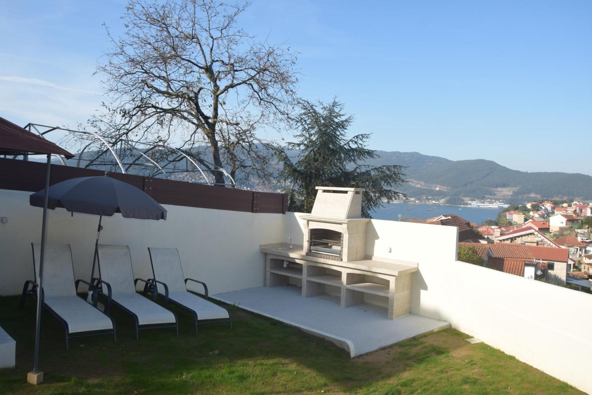 Casa En Chapela, Con Vistas A La Ria De Vigo Villa Buitenkant foto