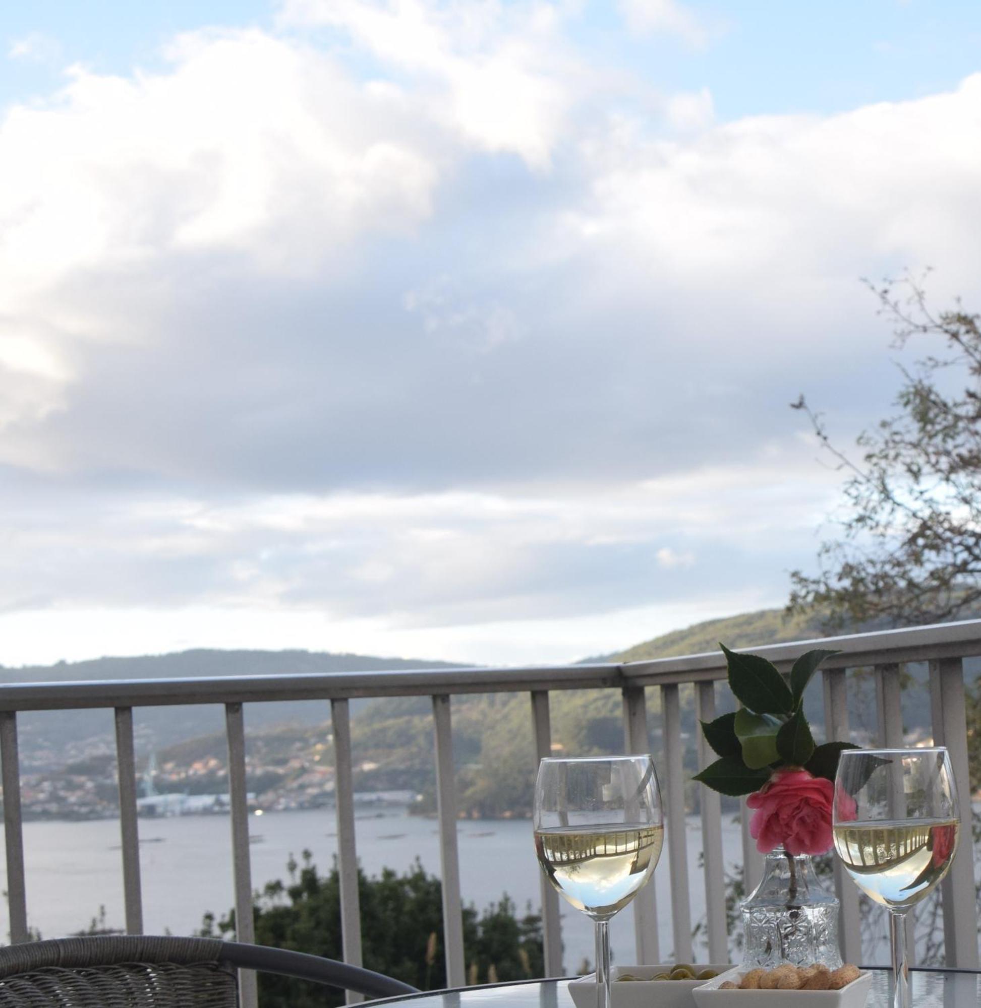 Casa En Chapela, Con Vistas A La Ria De Vigo Villa Buitenkant foto
